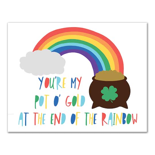 You&#x27;re My Pot of Gold Canvas Art